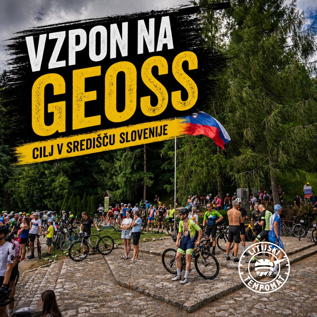 Kolesarski vzpon na GEOSS