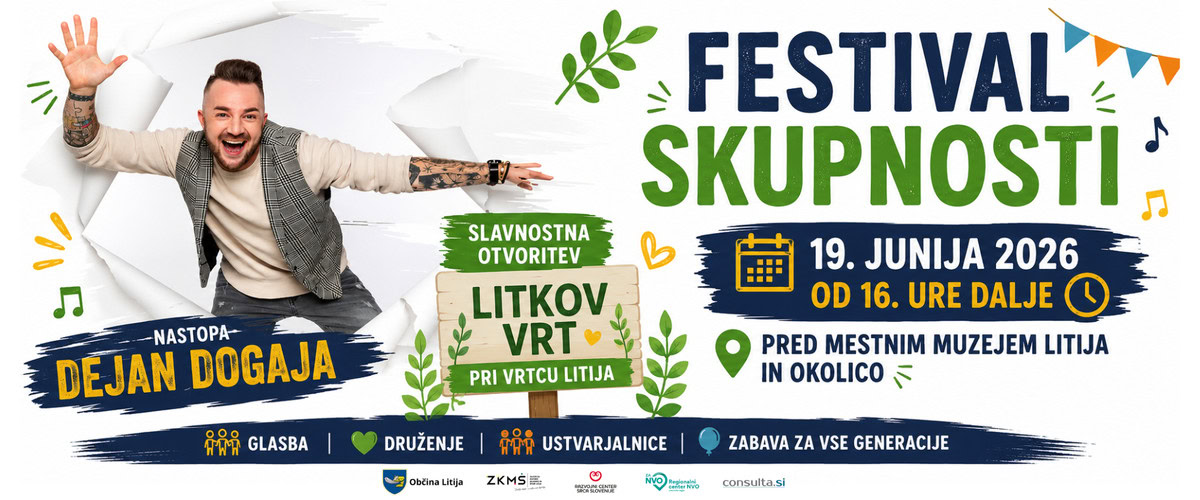 Festival skupnosti 2026 v Litiji