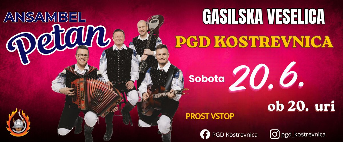 Veselica, ki ima v Kostrevnici že več kot 100-letno tradicijo