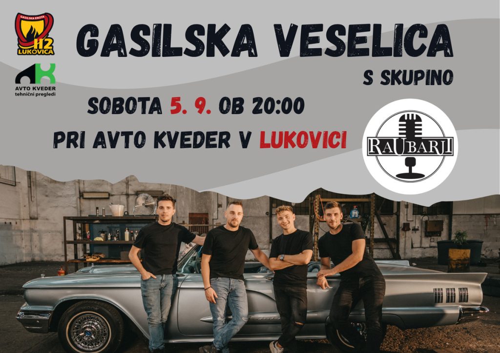 Gasilska veselica PGD Lukovica